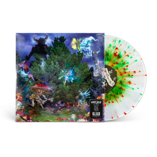 100 gecs 1000 gecs and the tree of clues vinyl (red & green splatter)