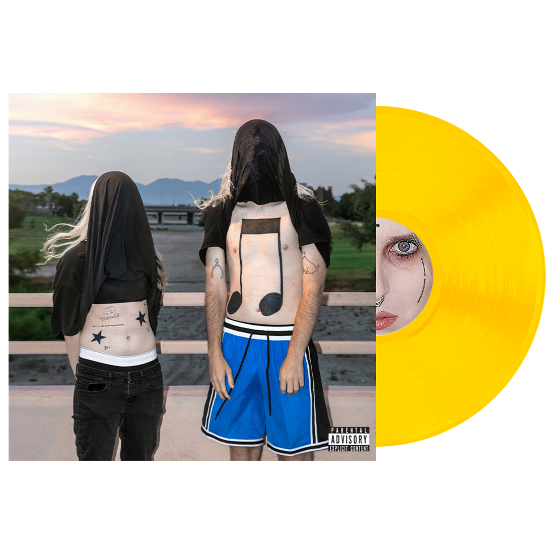 100 gecs vinyl (yellow)