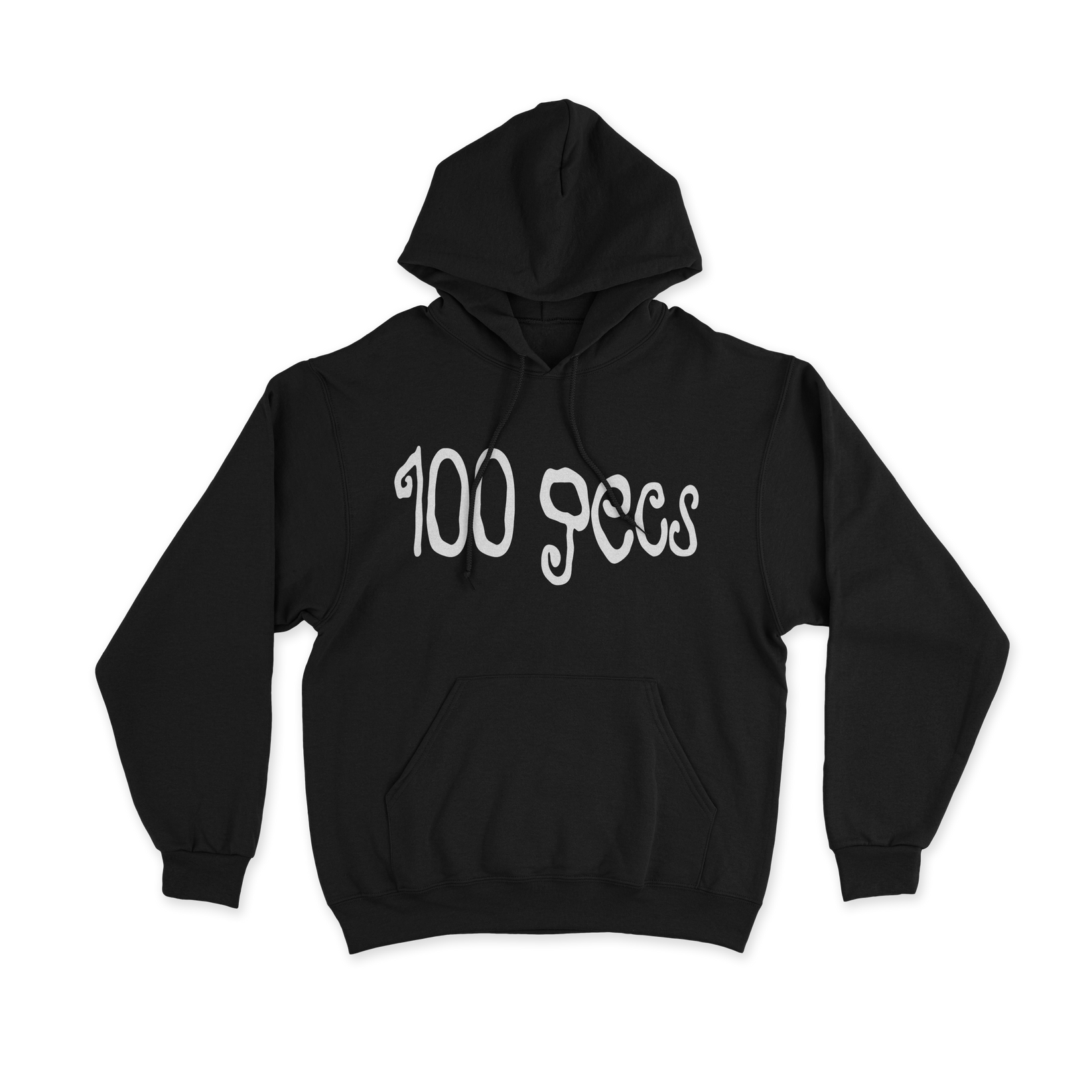 curly logo hoodie – 100 gecs