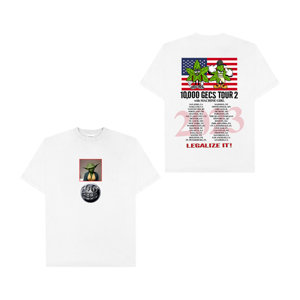 tour 2 tee – 100 gecs
