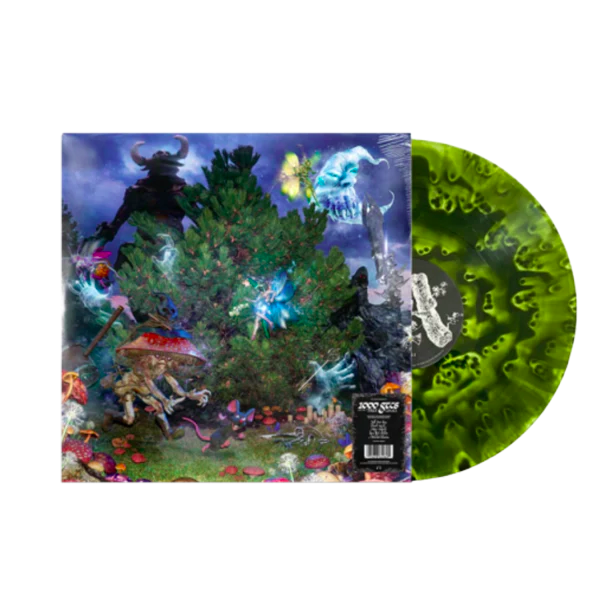 100 gecs 1000 gecs and the tree of clues vinyl (ghostly green)