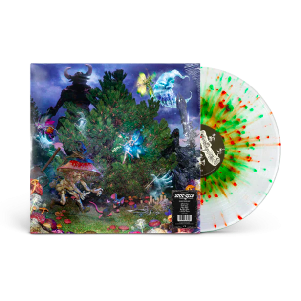 100 gecs 1000 gecs and the tree of clues vinyl (red & green splatter)