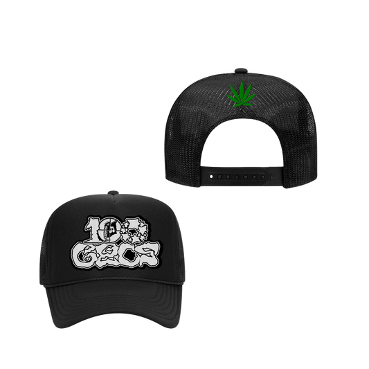 logo trucker hat